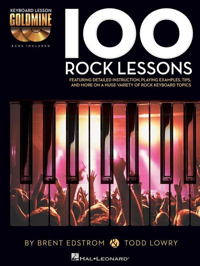 100 Rock Lessons, Klav (+CD)