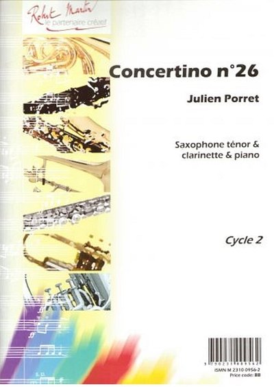 J. Porret: Concertino N° 26, Klr/TsxKlv (KlavpaSt)
