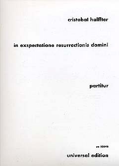 C. Halffter: In exspectatione resurrectionis Domini  (Part.)
