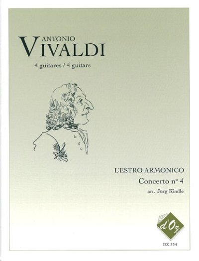 A. Vivaldi: L'Estro Armonico, Concerto no 4, R, 4Git (Pa+St)