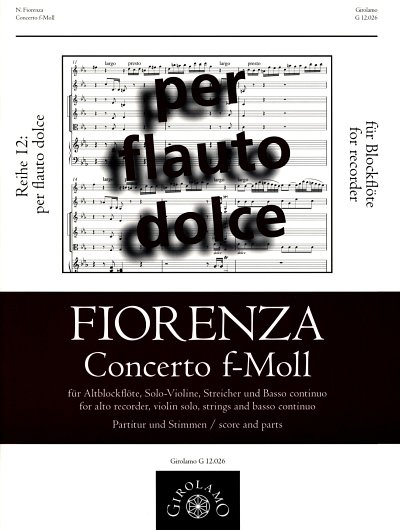 Fiorenza Nicola: Konzert F-Moll