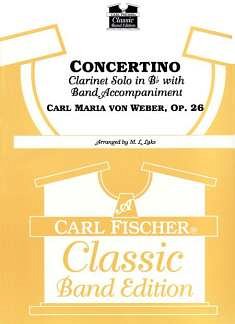 C.M. von Weber: Clarinet Concertino op. 26, Blaso (Pa+St)