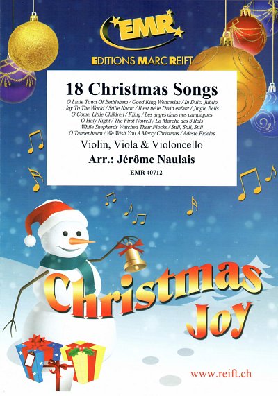 DL: 18 Christmas Songs, VlVlaVc (Pa+St)