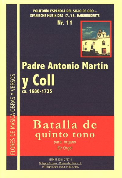 Coll Padre Antonio Martin Y.: Batalla De Quinto Tono Polifon