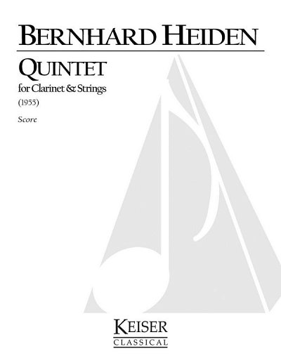 B. Heiden: Clarinet Quintet (Part.)