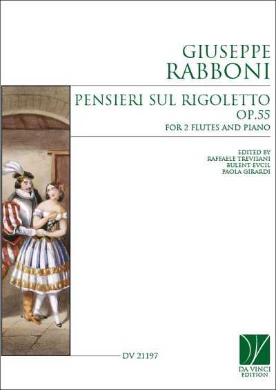 G. Rabboni: Pensieri sul Rigoletto Op.55, 2FlKlav (Pa+St)