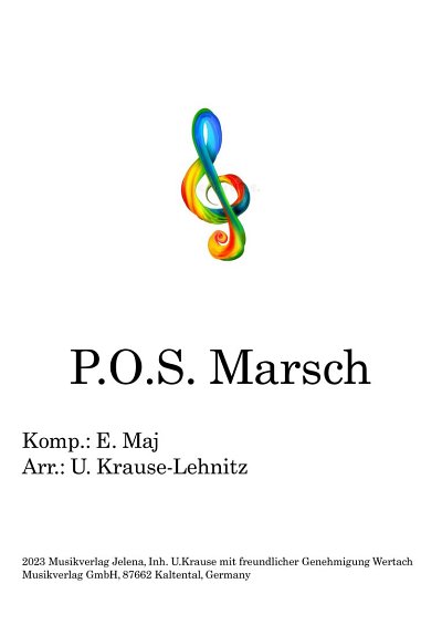 E. Maj: P. O. S. Marsch, Blaso (Pa+St)