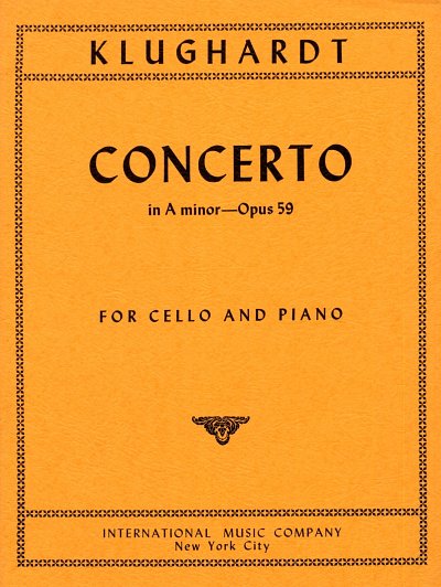 A. Klughardt: Concerto In A Minor Op 59 (Bu)
