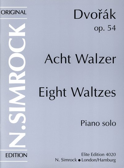A. Dvořák et al.: Acht Walzer op. 54