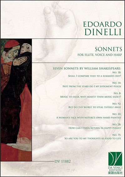 Sonnets, for Flute, Voice and Harp (Pa+St)