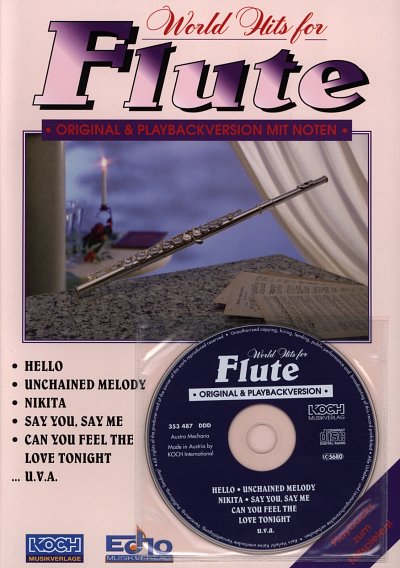 World Hits for Flute, Fl (+CD)