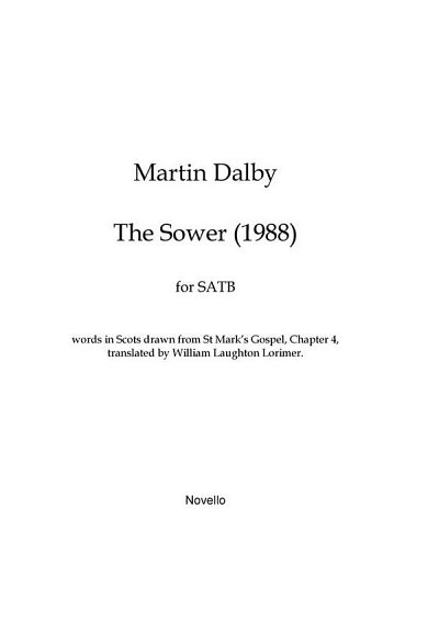 M. Dalby: The Sower (1988), GchKlav (Chpa)