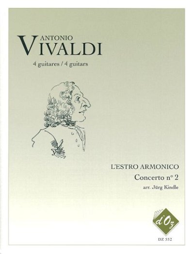 A. Vivaldi: L'Estro Armonico, Concerto no 2, R, 4Git (Pa+St)