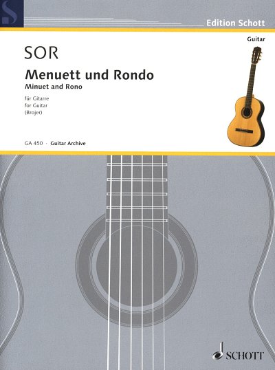 F. Sor: Menuett und Rondo , Git