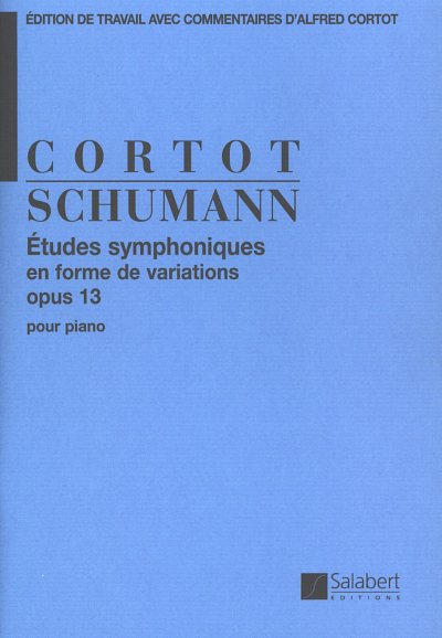 R. Schumann: Etudes Symphoniques Op.13 (Cortot) Piano , Klav