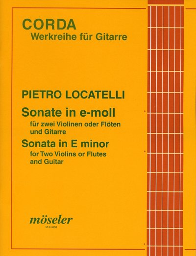 P.A. Locatelli: Sonate in e-Moll fuer zwei Violinen oder Flo