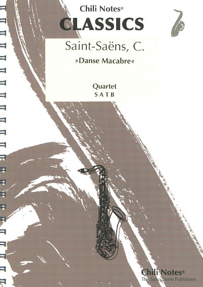 C. Saint-Saëns: Danse Macabre op. 40, 4Sax (Pa+St)
