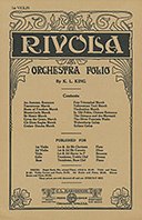 K.L. King: Rivola Orchestra Folio
