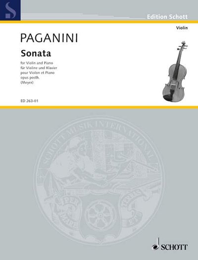 DL: N. Paganini: Sonata, VlKlav