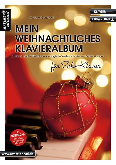 M. Gundlach: Mein weihnachtliches Klavieralb, Klav (+Audonl)