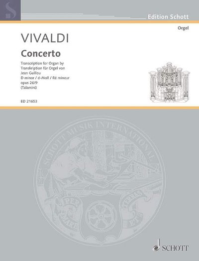 DL: A. Vivaldi: Concerto, Org