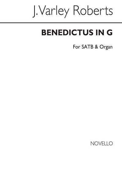 Benedictus In G Satb/Organ, GchOrg (Chpa)