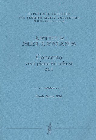 A. Meulemans: Konzert Nr.1 für Klavier und Orchester