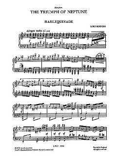 The Triumph Of Neptune Suite For Piano, Klav