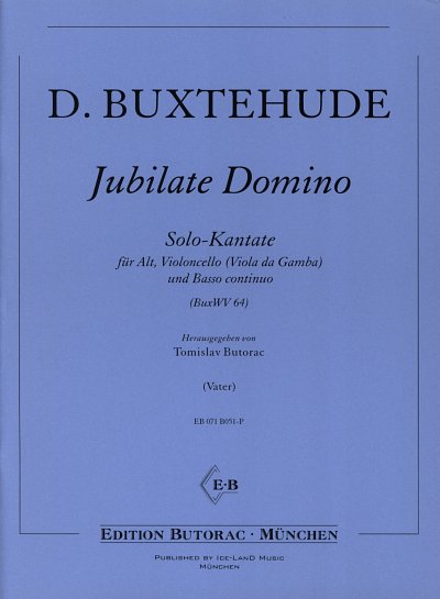 D. Buxtehude: Jubilate Domino Buxwv 64 (Pa+St)