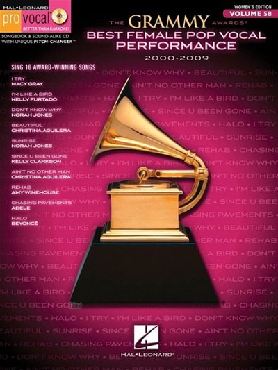 The Grammy Awards: Best Female Pop Vocal Performa, Ges (+CD)