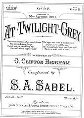 DL: S.A.S.G.C. Bingham: At Twilight-Grey, GesKlav