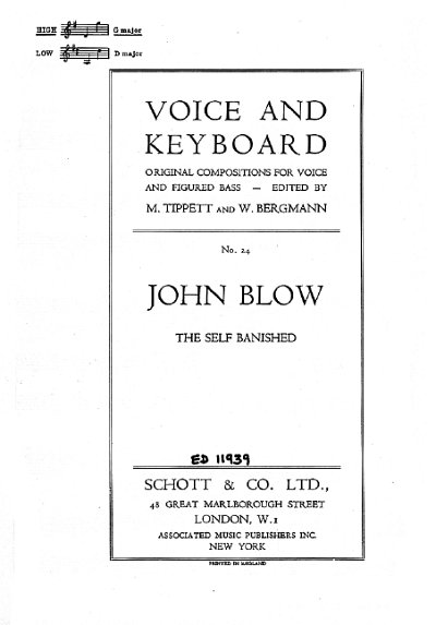 J. Blow: The Self Banished Nr. 24, GesHKlav