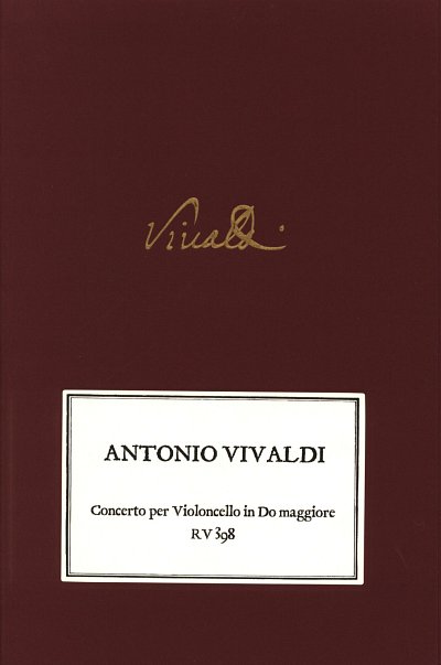 A. Vivaldi: Concerto per Violoncello in Do maggiore, VcStrBc