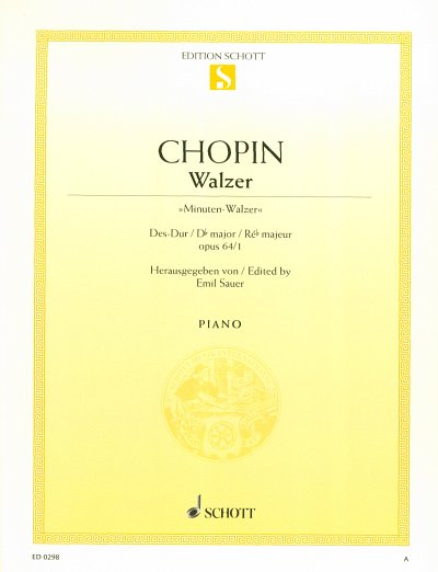 F. Chopin: Walzer Des-Dur op. 64/1 , Klav
