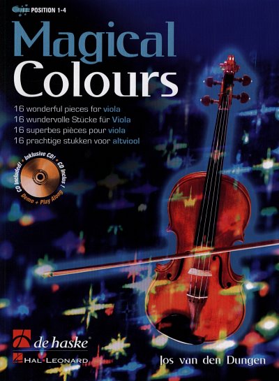 J. Van Den Dungen : Magical Colours, Va (+CD)