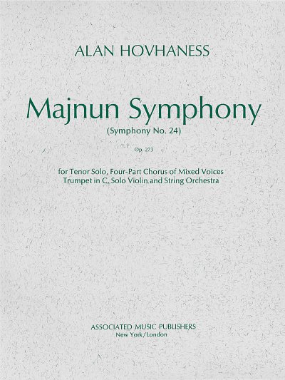 A. Hovhaness: Majnun Symphony (Symphony No. 24), Op. (Part.)