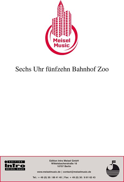 M. Witting y otros.: Sechs Uhr vierzehn Bahnhof Zoo