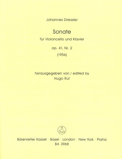 J. Driessler: Sonate (1956)