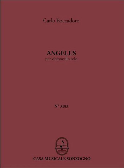 C. Boccadoro: Angelus, Vc (Bu)