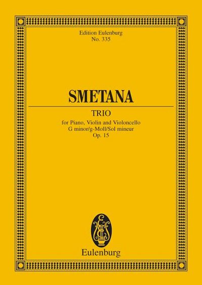 DL: B. Smetana: Klaviertrio g-Moll, VlVcKlv (Stp)