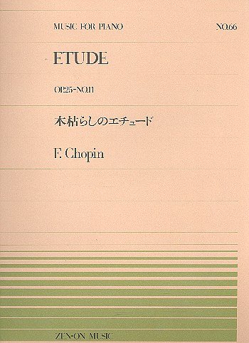 F. Chopin: Etude op. 25/11 66, Klav