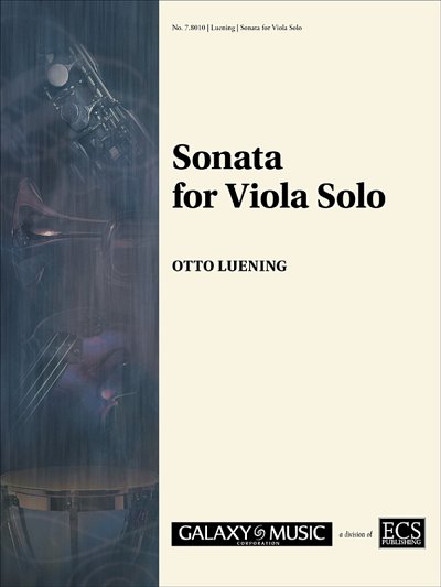 Sonata for Viola Solo (Bu)