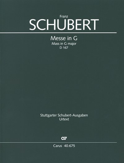 F. Schubert: Missa in G D 167, 3GesGchOrch (Part)