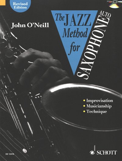 J. O'Neill: The Jazz Method for Saxophone, Asax (+OnlAu)