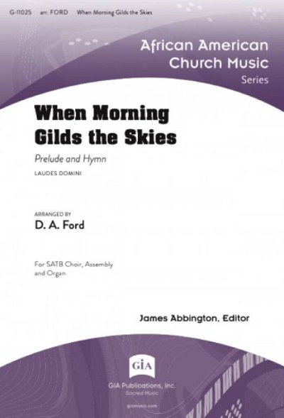 J. Barnby: When Morning Gilds the Skies, GchOrg (Chpa)