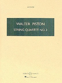 W. Piston: String Quartet No. 3, 2VlVaVc (Stp)