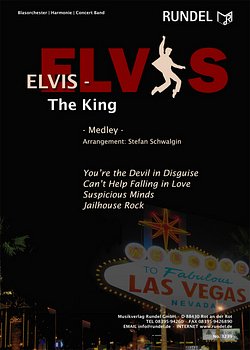 AQ: Elvis: ELVIS - The King, Blaso (Pa+St) (B-Ware)