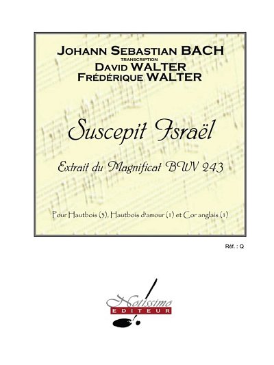J.S. Bach: Suscepit Israël, HolzEns (Pa+St)