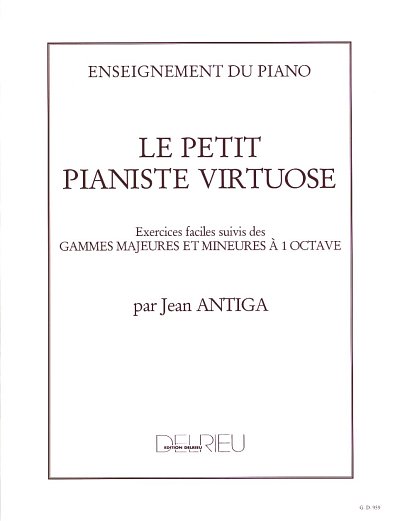 J. Antiga: Le petit pianiste virtuose, Klav