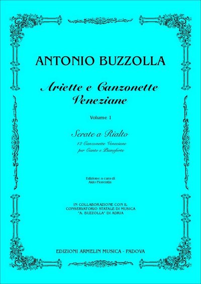Ariette e Canzonette Veneziane Vol. 1, GesKlav